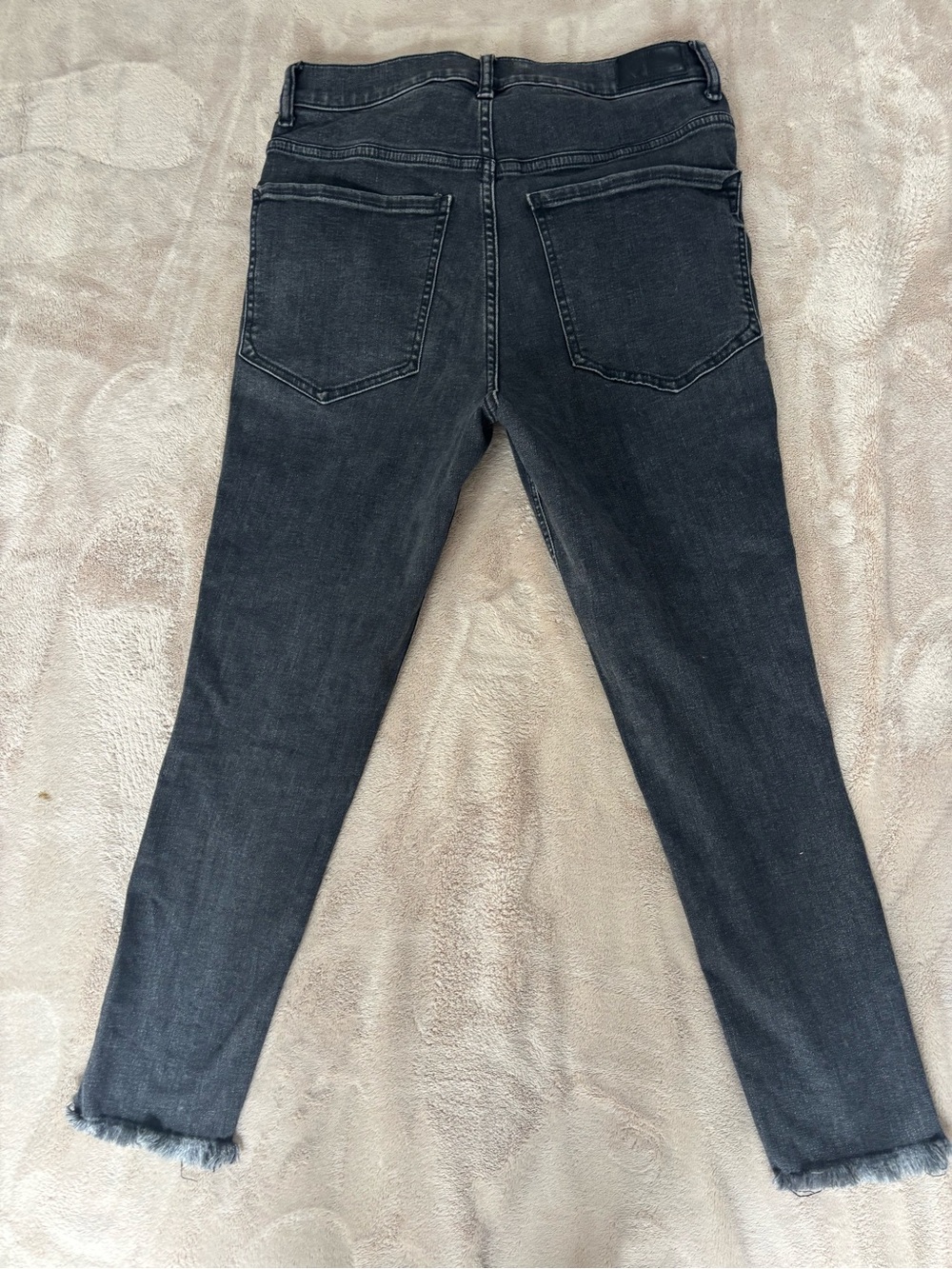Express stretch denim ankle legging super high-rise 10